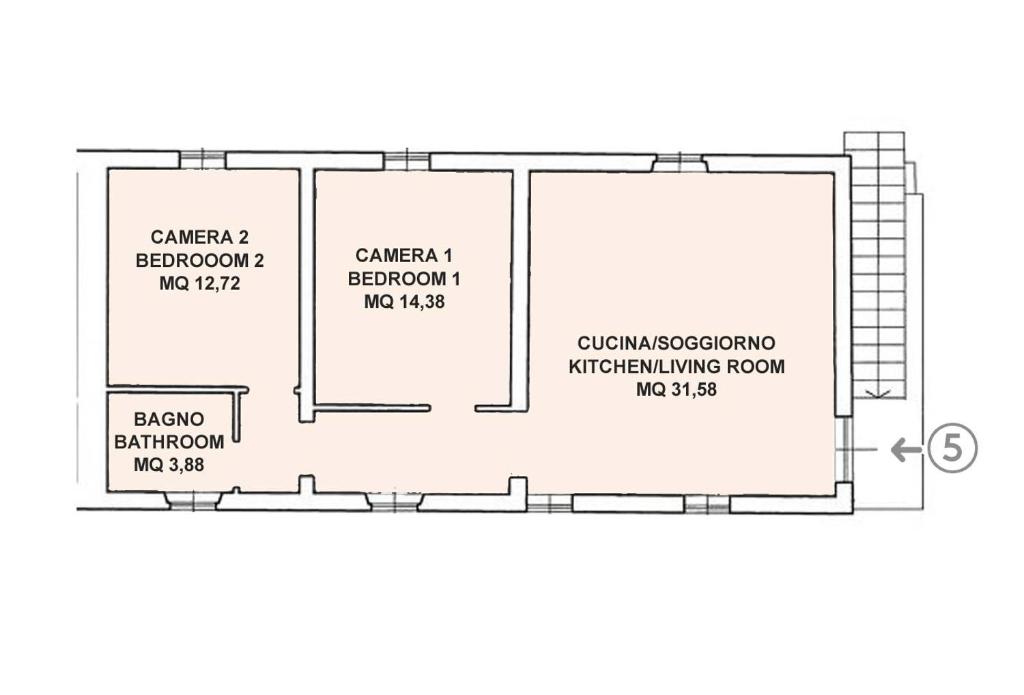 Agriturismo Le Gallozzole - Economy Appartement À Deux Chambres