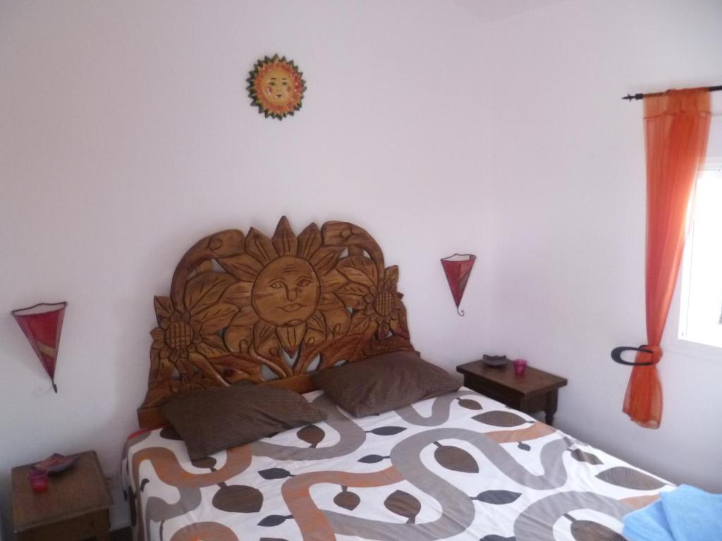 Postel nebo postele na pokoji v ubytování Villa Competa