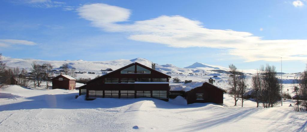 
Høvringen Høgfjellshotell under vintern

