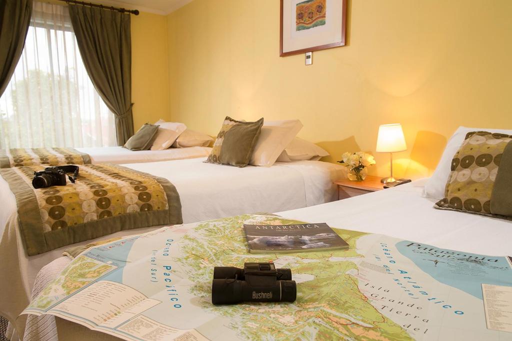Postel nebo postele na pokoji v ubytování Hotel Carpa Manzano