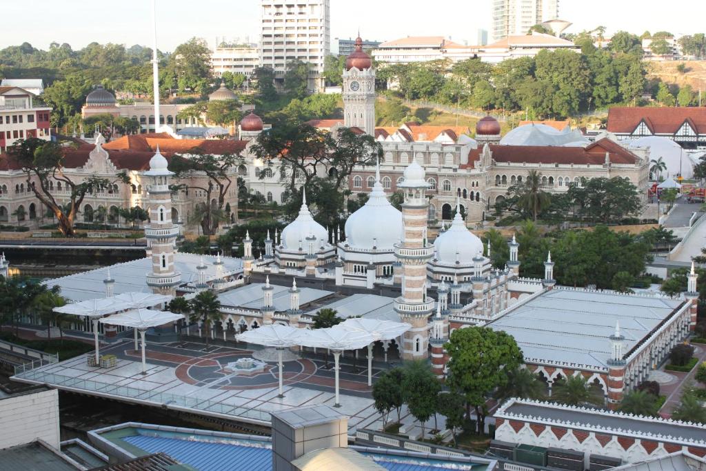 Nespecifikovaný výhled na destinaci Kuala Lumpur nebo výhled na město při pohledu z hotelu