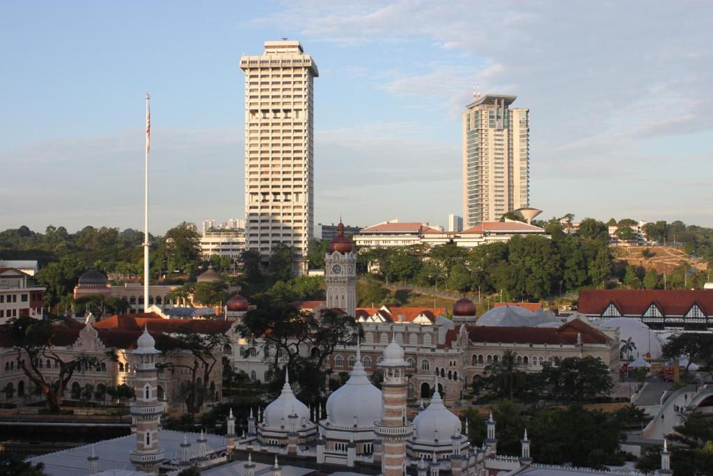 Nespecifikovaný výhled na destinaci Kuala Lumpur nebo výhled na město při pohledu z hotelu