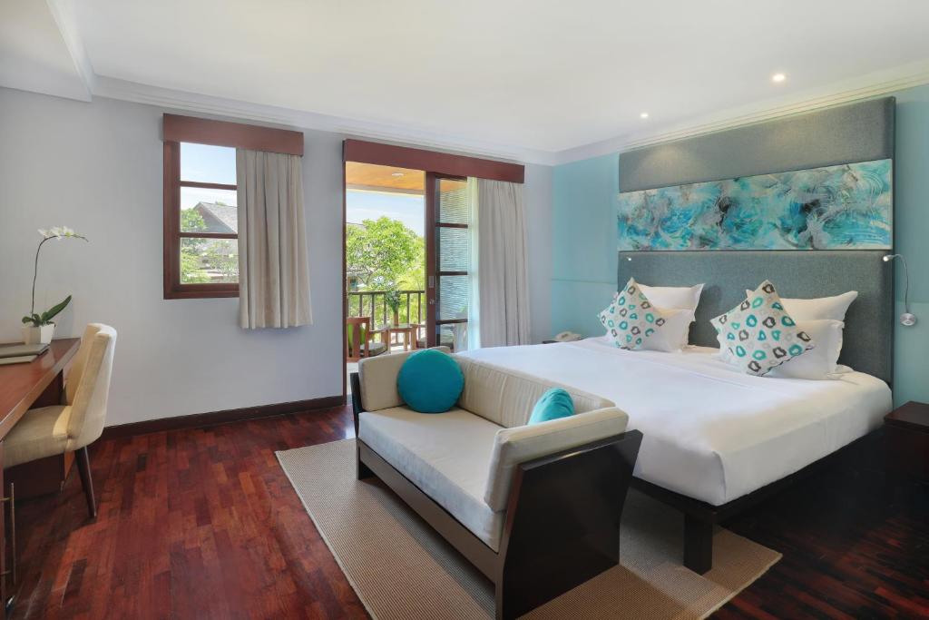 Postel nebo postele na pokoji v ubytování Novotel Bali Nusa Dua