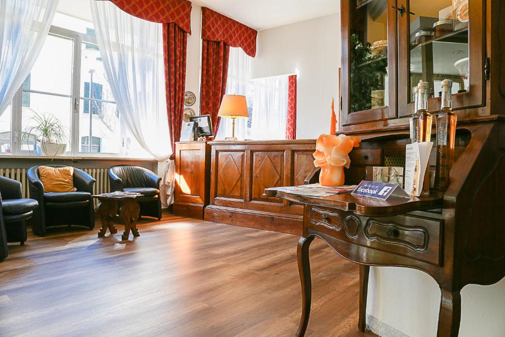 Posezení v ubytování Hotel Augustus