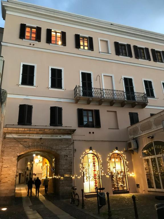 Budova, v ktorej sa ubytovanie bed & breakfast nachádza