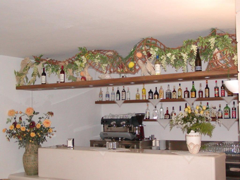 Nápoje v ubytování Hotel Selenia Residence