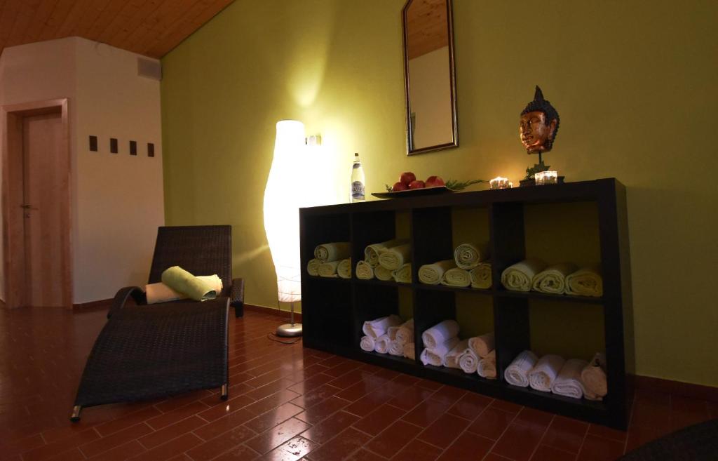 Posezení v ubytování Hotel Restaurant Stigenwirth