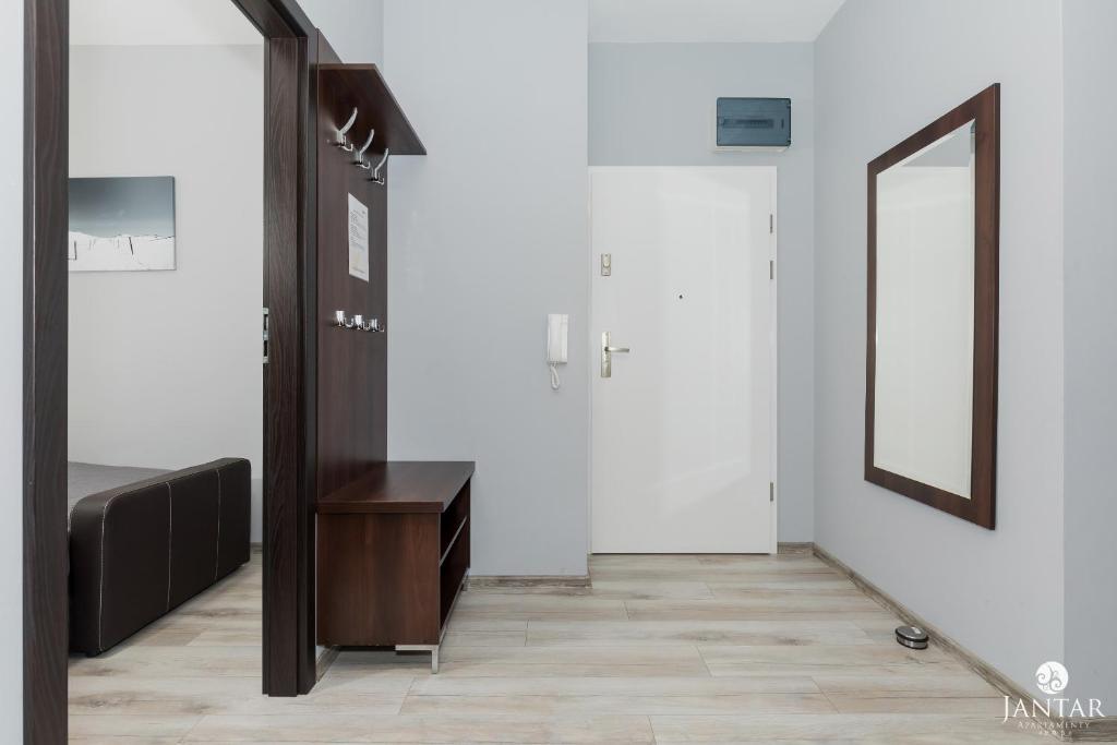 Kúpeľňa v ubytovaní Jantar Apartamenty Lighthouse Port Kołobrzeg