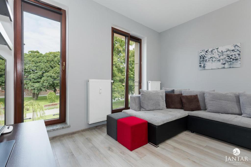 Posedenie v ubytovaní Jantar Apartamenty Lighthouse Port Kołobrzeg