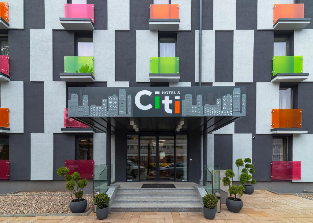 Budova, kde se aparthotel nachází