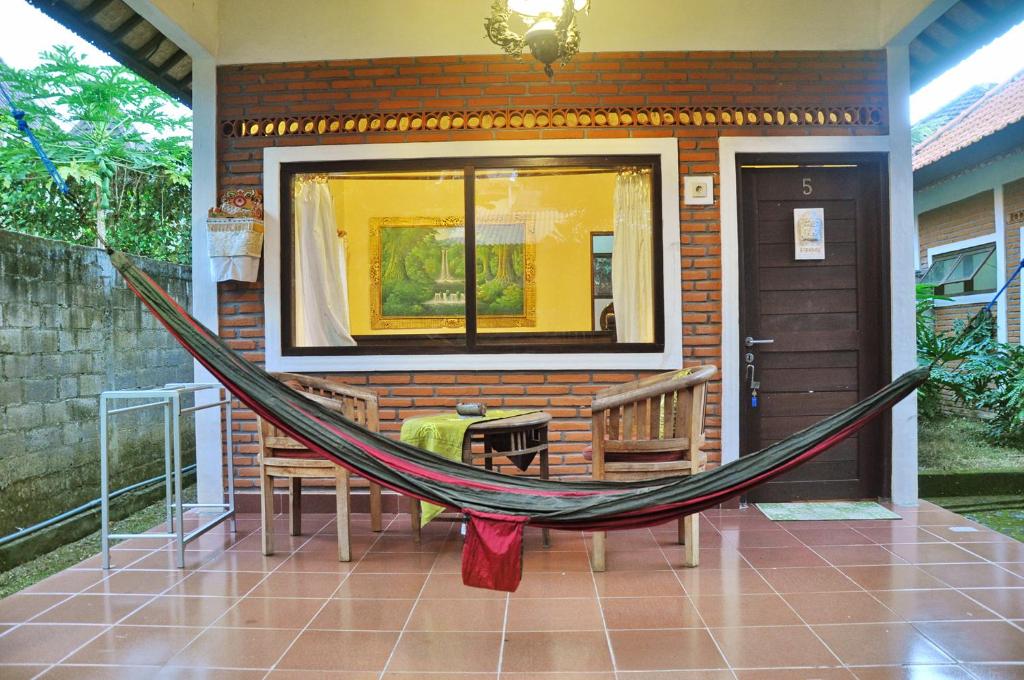 Patio nebo venkovní prostory v ubytování Soni Backpacker House