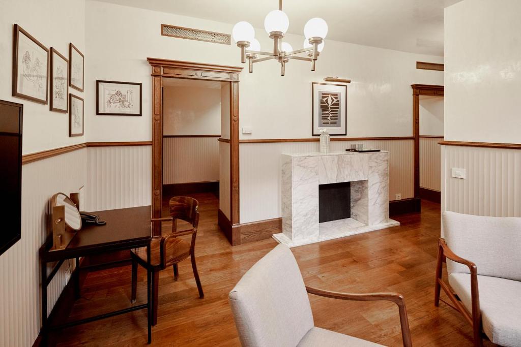 Posezení v ubytování Callas House