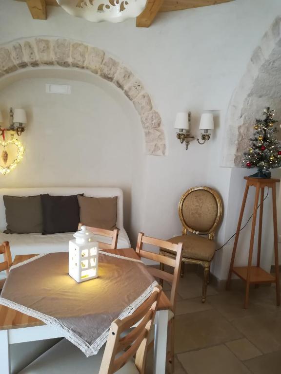 Posezení v ubytování Resort Romano in Trulli