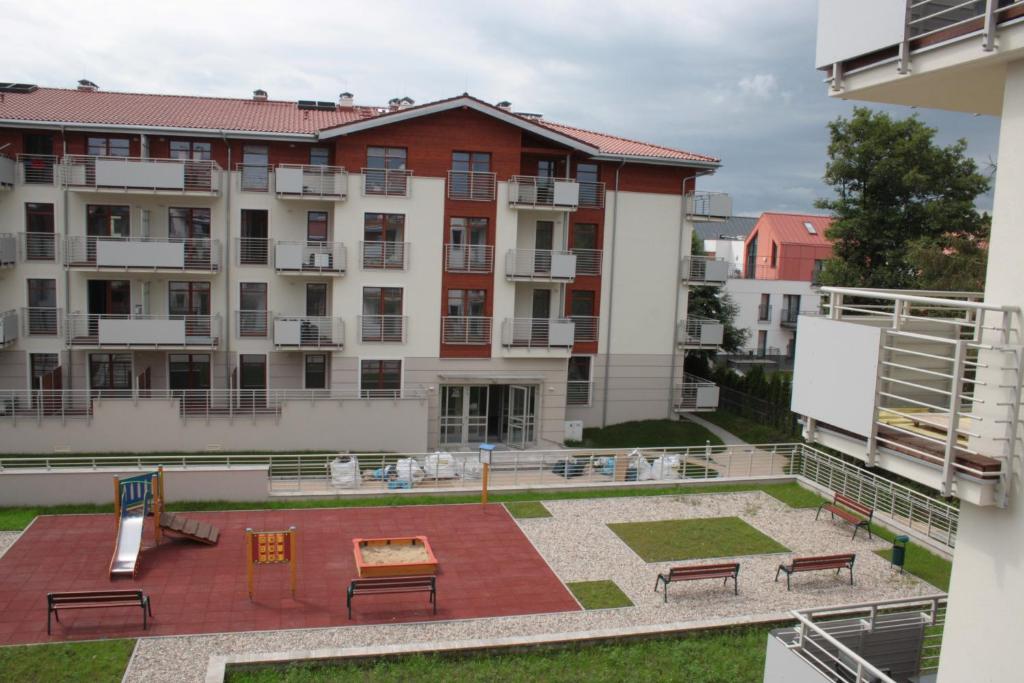 Budova, v ktorej sa apartmán nachádza