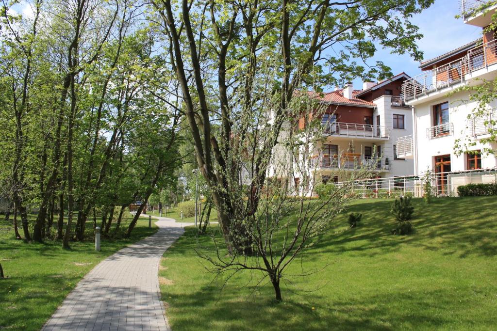 Vonkajšia záhrada v ubytovaní Neptun Park Integro