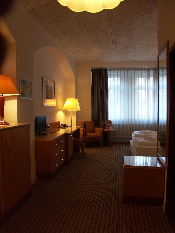 Posezení v ubytování Hotel Restaurant Toscana Naumburg