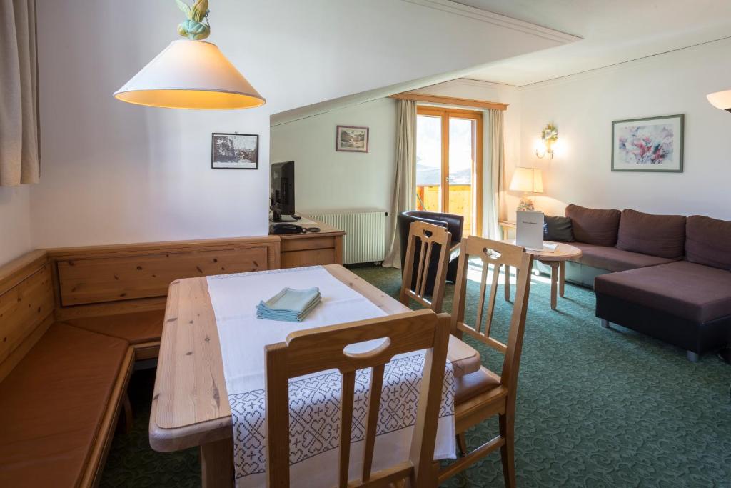 Posezení v ubytování Appartements Spullersee