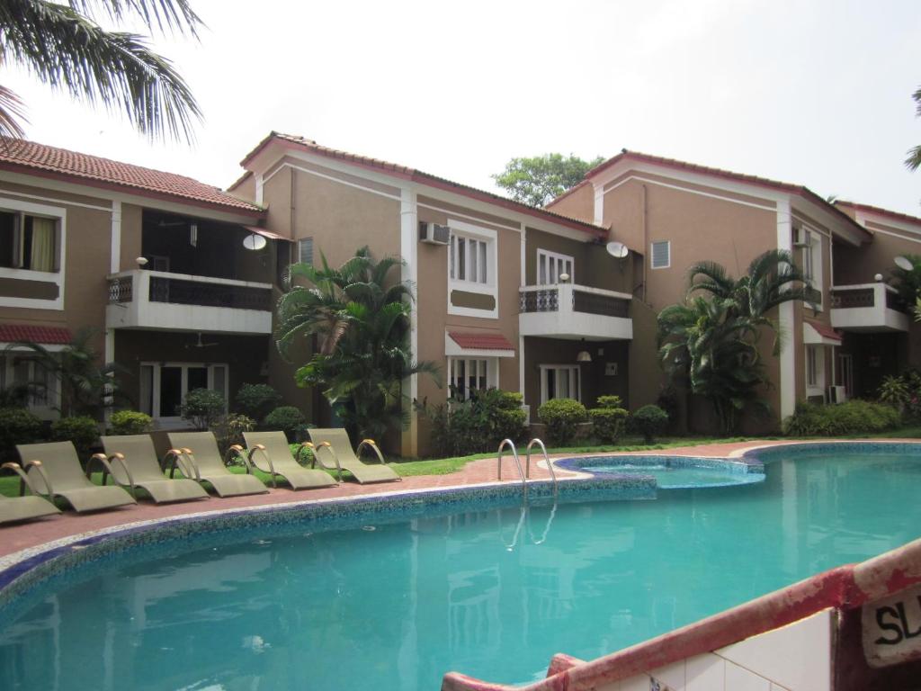 AF-6 Candolim with shared pool - Appartement Avec Balcon