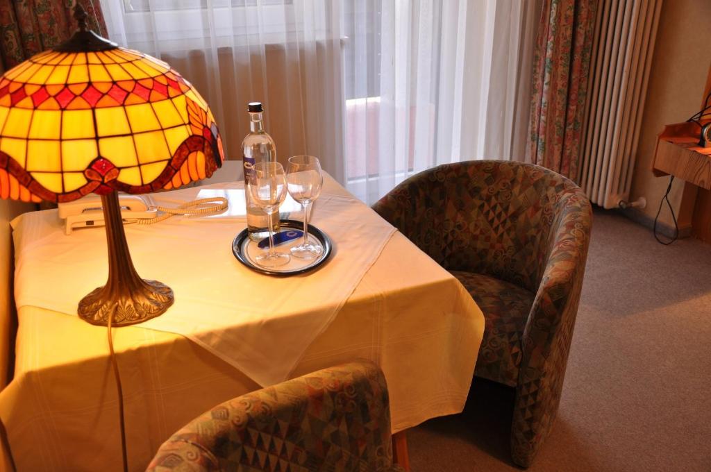 Posezení v ubytování Hotel Schick
