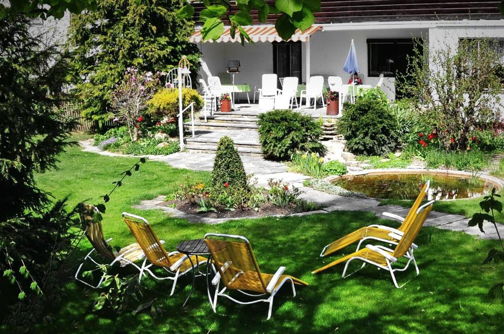 Zahrada ubytování Hotel Schick