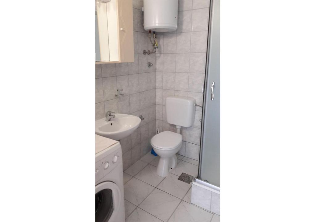 Koupelna v ubytování Apartments Stef