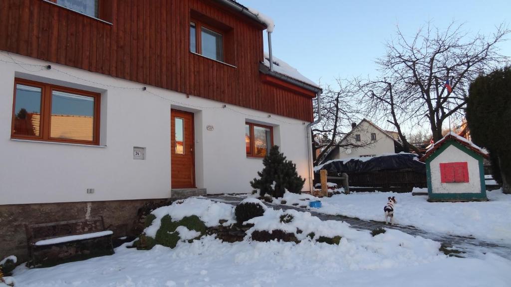 Ubytování U Kapličky durante l'inverno