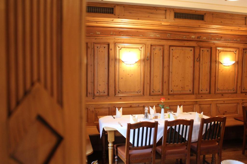 Restaurace v ubytování Das Quartier