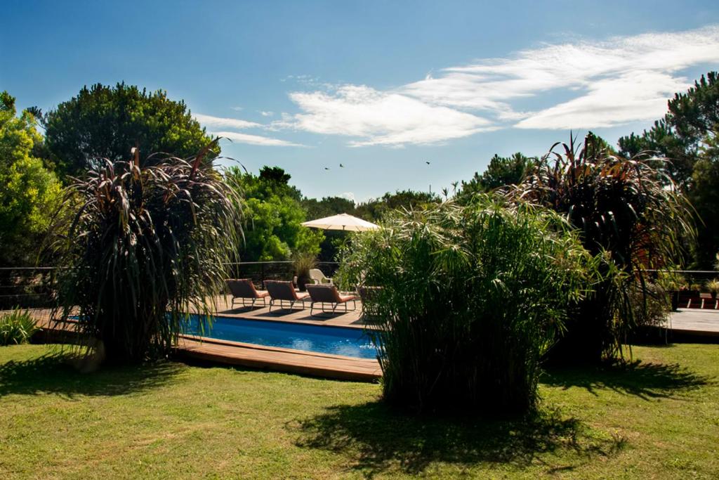 Piscina en o cerca de Cabañas Marjumi