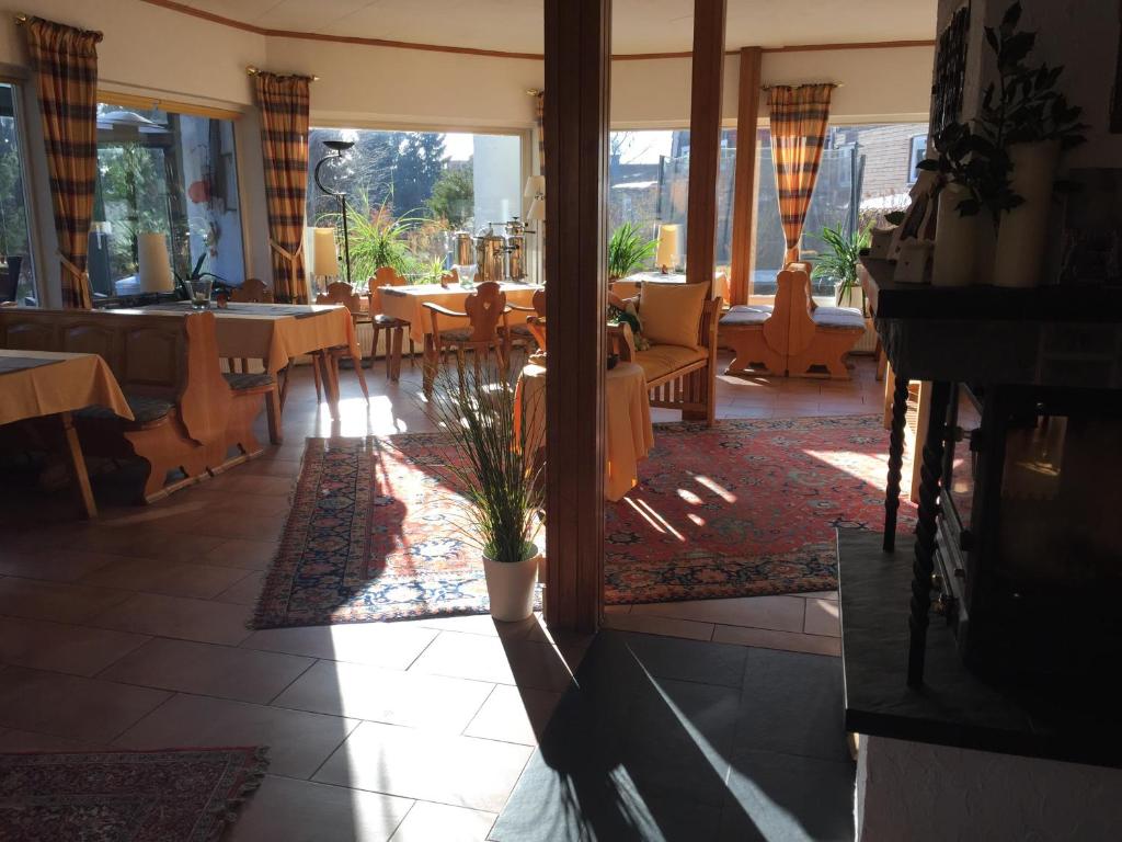 Posezení v ubytování Hotel Carlsruh