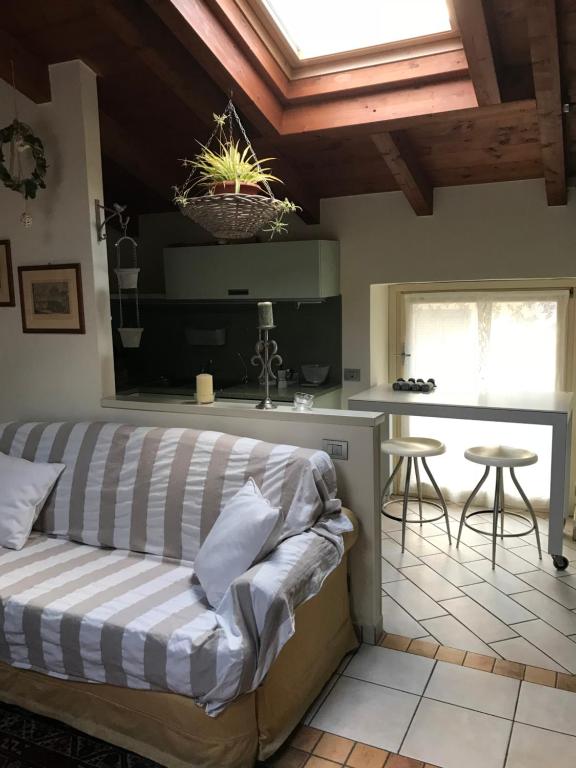Posezení v ubytování B&B Lodi Centro