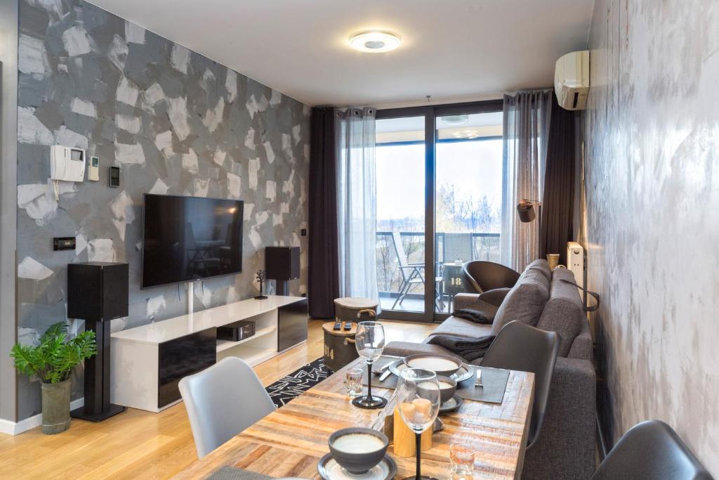 New Gallery Best West Apartment 101 - Apartamento Con Balcón