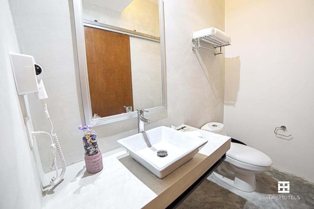 Koupelna v ubytování Hotel Urban 101