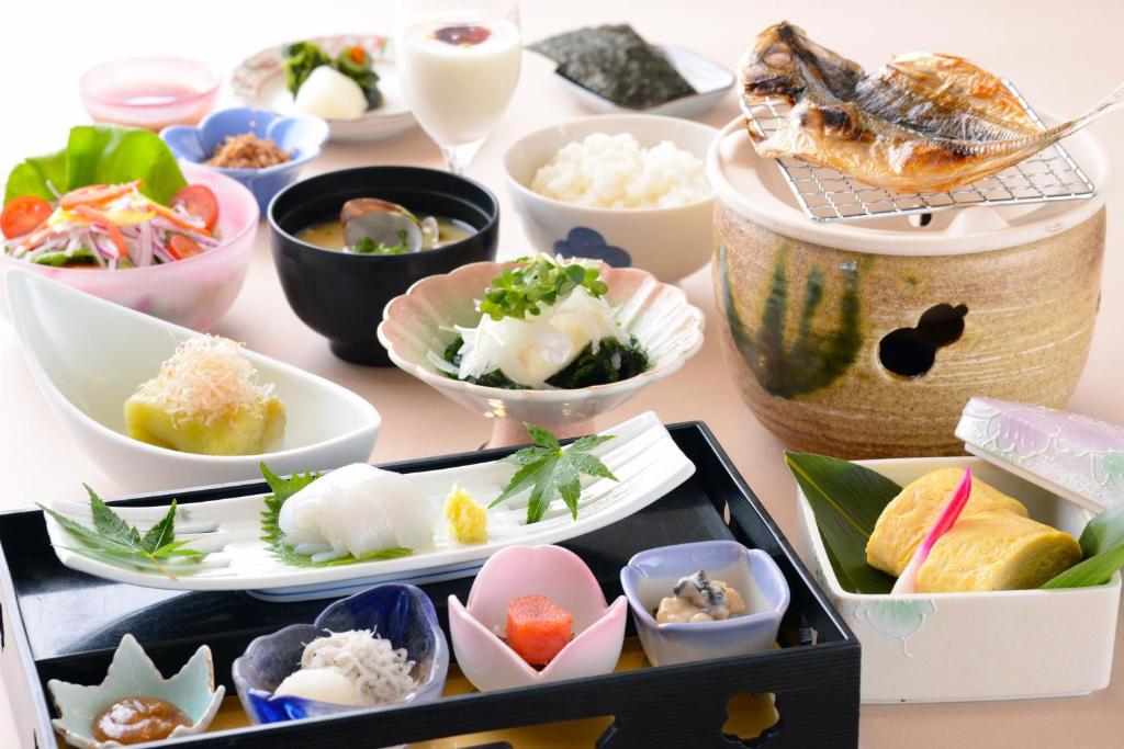 Cibo presso il ryokan o nelle vicinanze
