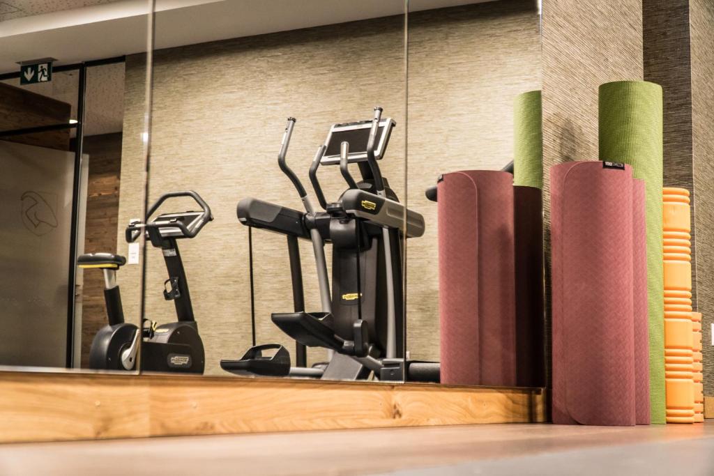 Fitness centrum a/nebo fitness zařízení v ubytování The Capra Saas-Fee