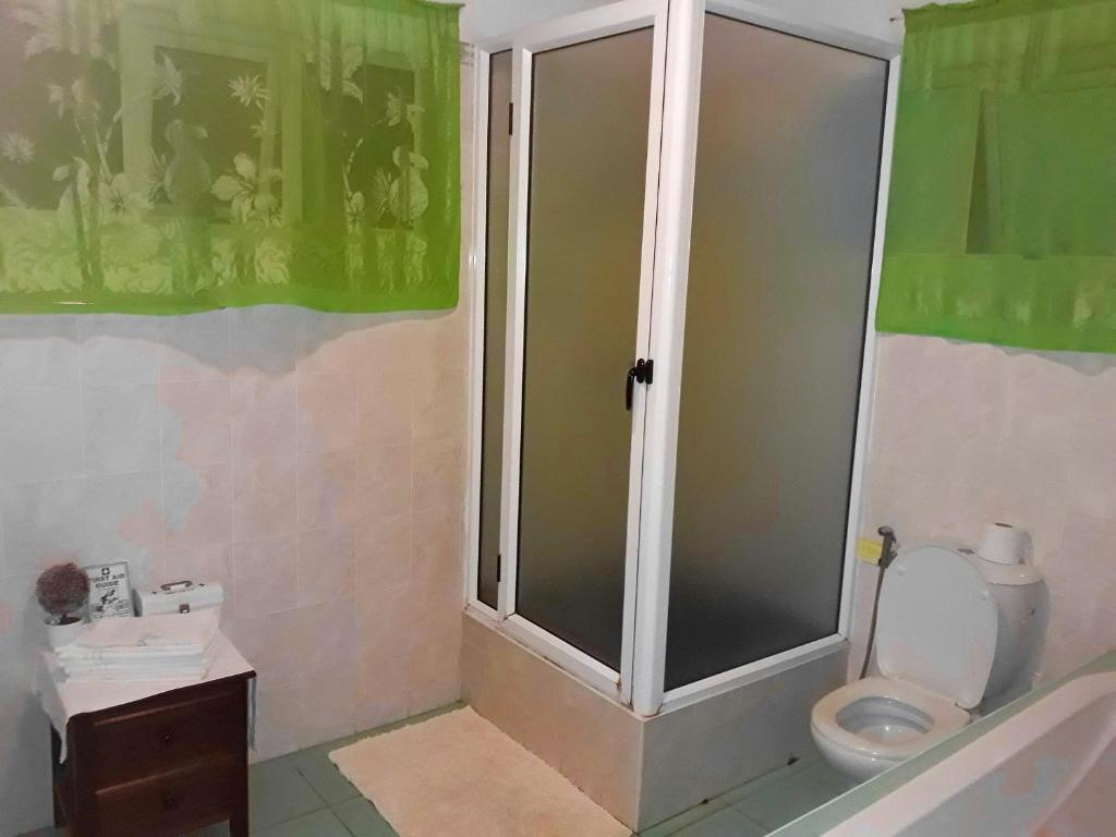 Koupelna v ubytování Flo Villa