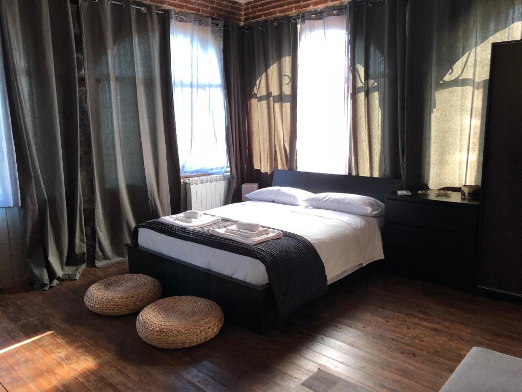 Postel nebo postele na pokoji v ubytování B&B Villa Loriana