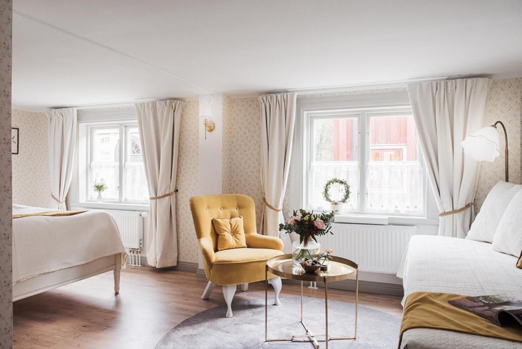 Posezení v ubytování Hilma Winblads Bed & Breakfast