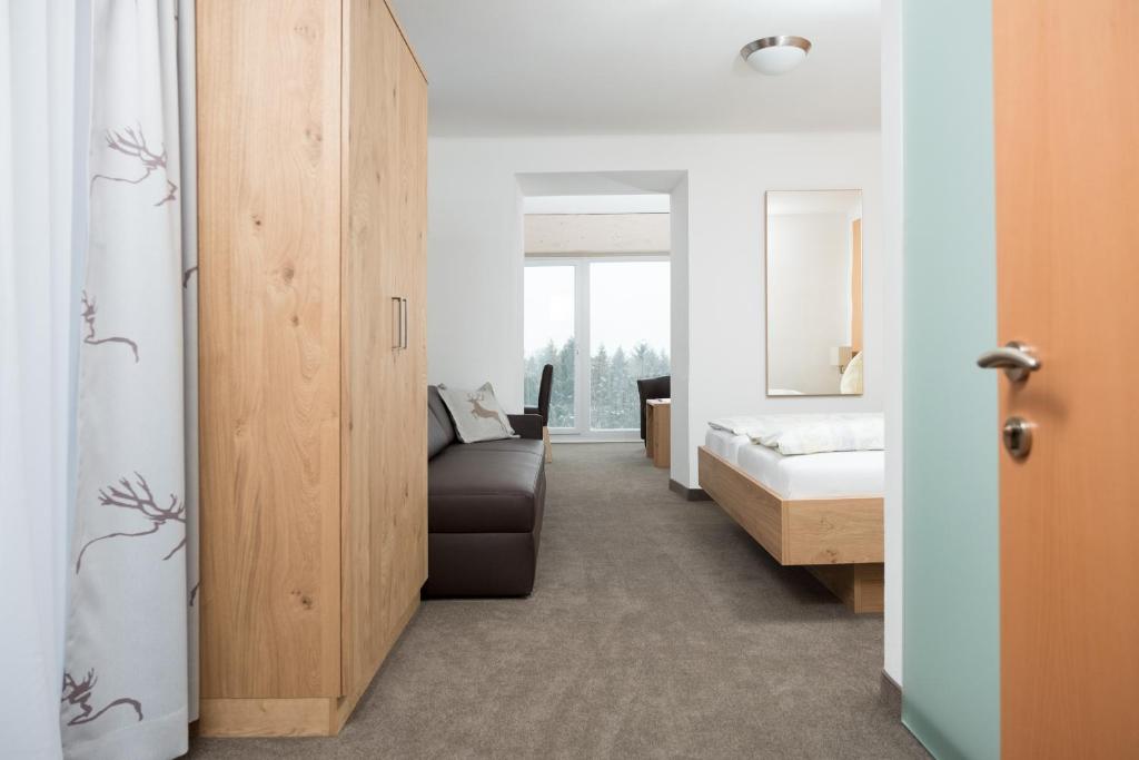 Pension Irlingerhof - Salle Double Supérieure Avec Vue Sur La Montagne