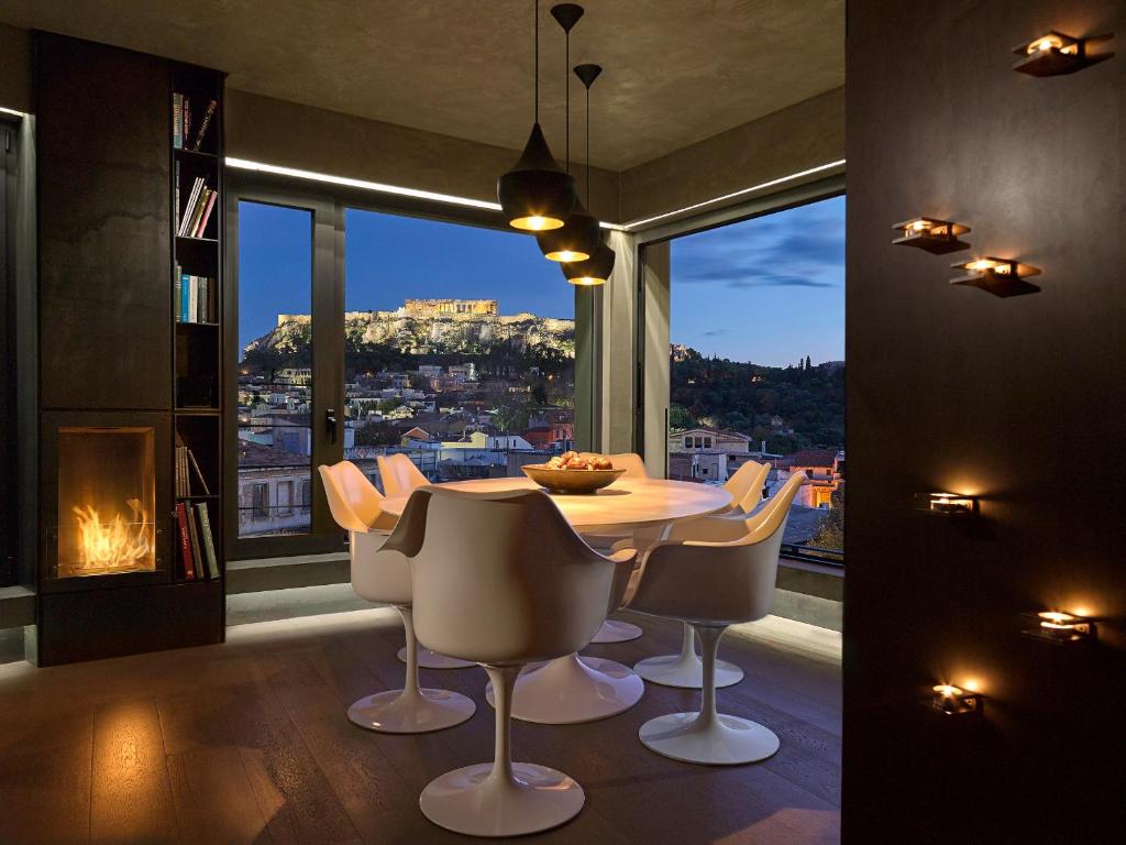 Posedenie v ubytovaní Athens Avaton Suites