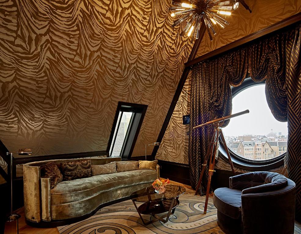 Ein Sitzbereich in der Unterkunft Hotel TwentySeven - Small Luxury Hotels of the World