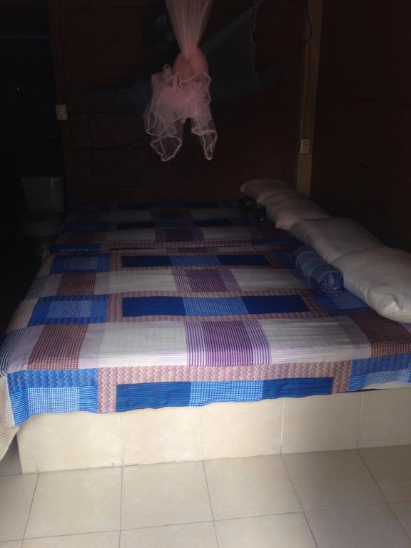 Postel nebo postele na pokoji v ubytování Cabanas chaac calakmul