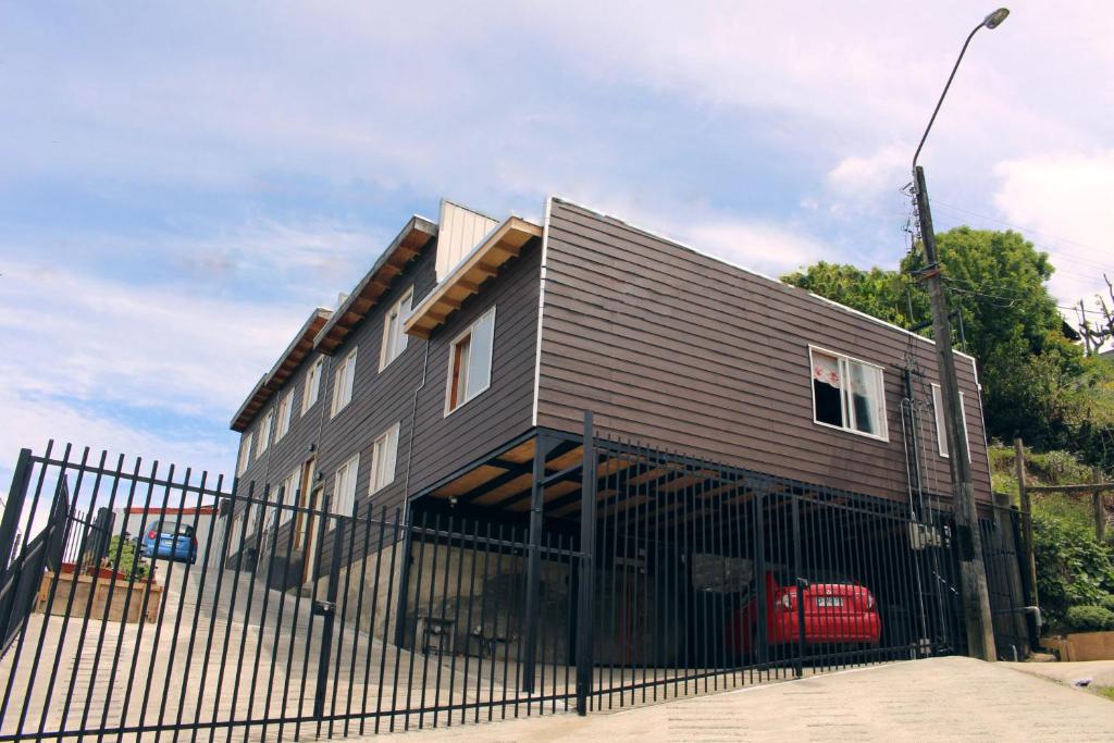Budova, kde se apartmán nachází