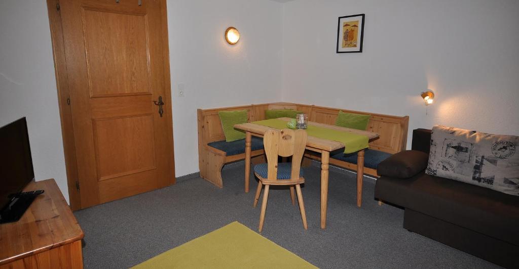 Posezení v ubytování Haus Fritz