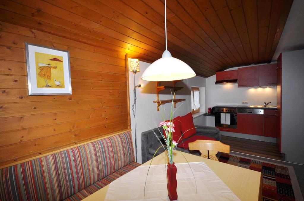 Kuchyň nebo kuchyňský kout v ubytování Haus Fritz