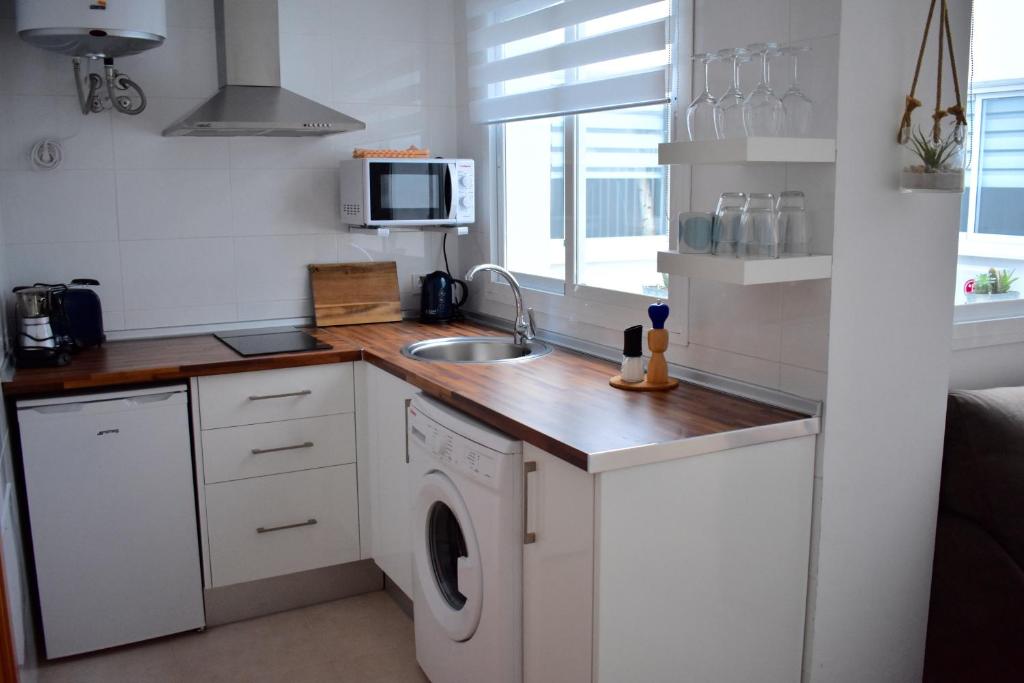 Kuchyňa alebo kuchynka v ubytovaní Casa Al Sur Apartments