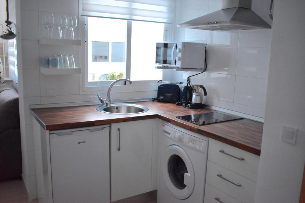 Kuchyňa alebo kuchynka v ubytovaní Casa Al Sur Apartments