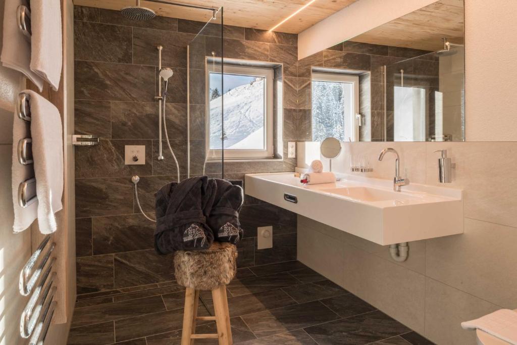 Koupelna v ubytování Bergspitz Luxury Appartement