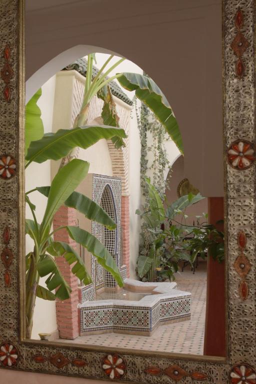 Zahrada ubytování Riad petit Karmela