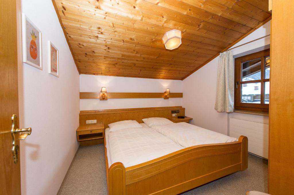Posteľ alebo postele v izbe v ubytovaní Haus Fercher