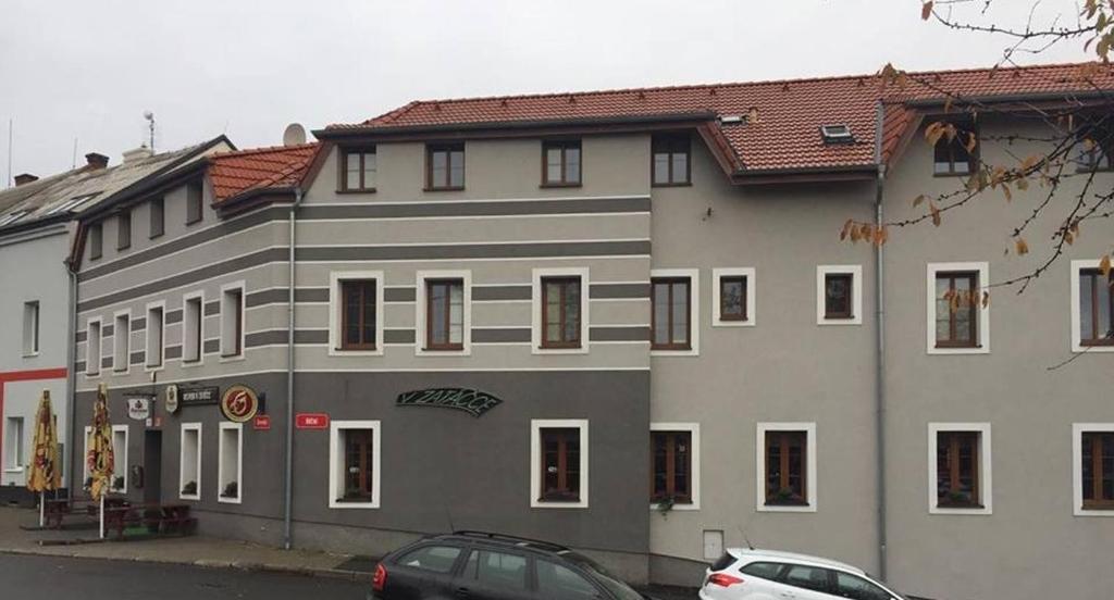 Budova, kde se penzion nachází